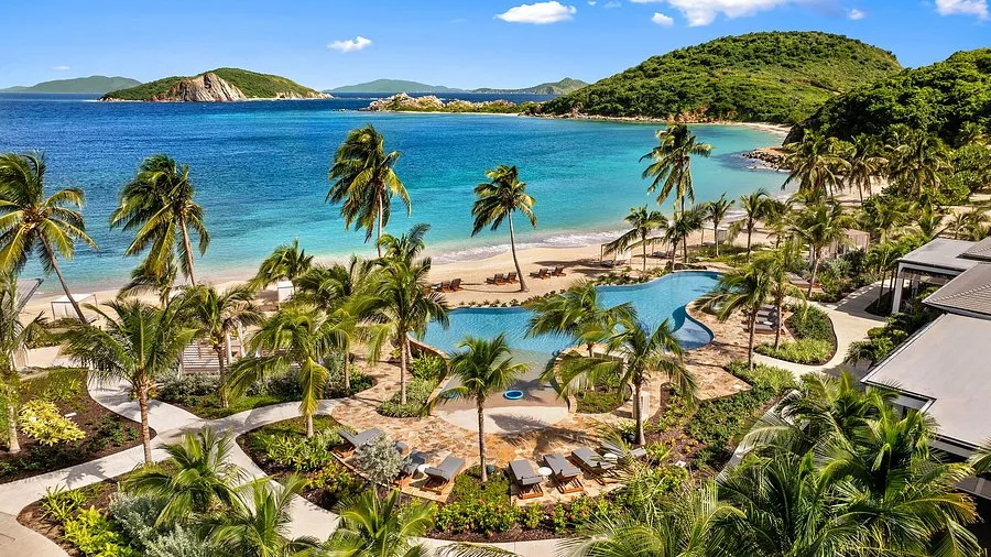 Peter Island aerial