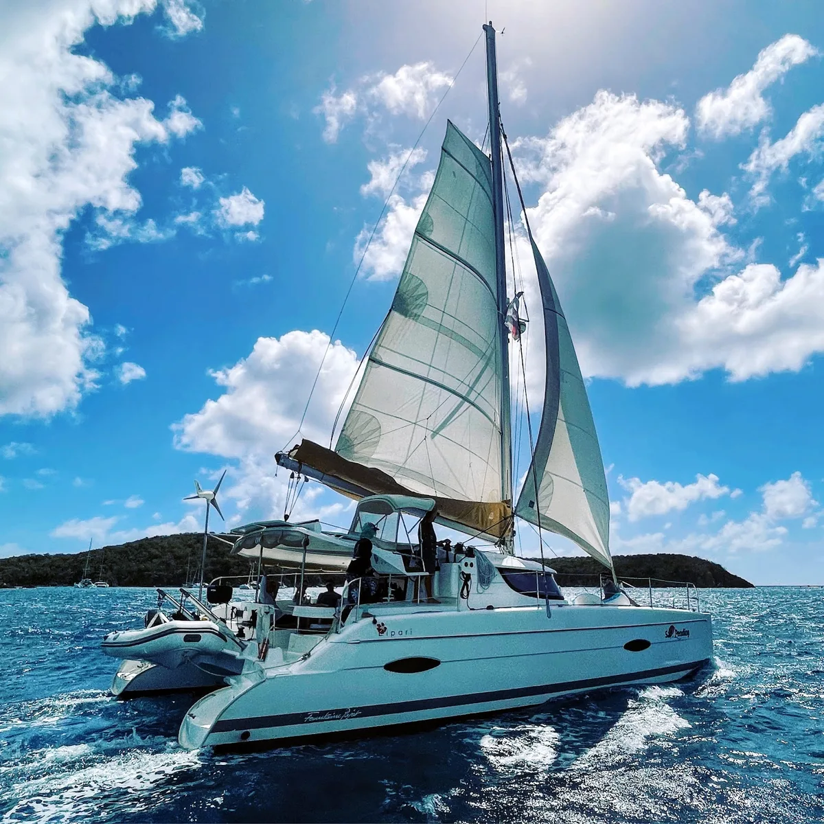 Full-Day Jost Van Dyke Catamaran Sail from St. John/St. Thomas - Catamaran Charters charter departing from Red Hook, St. Thomas, US Virgin Islands | 9 Hours, up to 12 guests